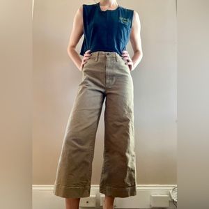 Madewell cropped pants
